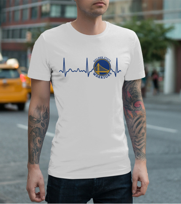 Golden State Warriors Heartbeat T-Shirt