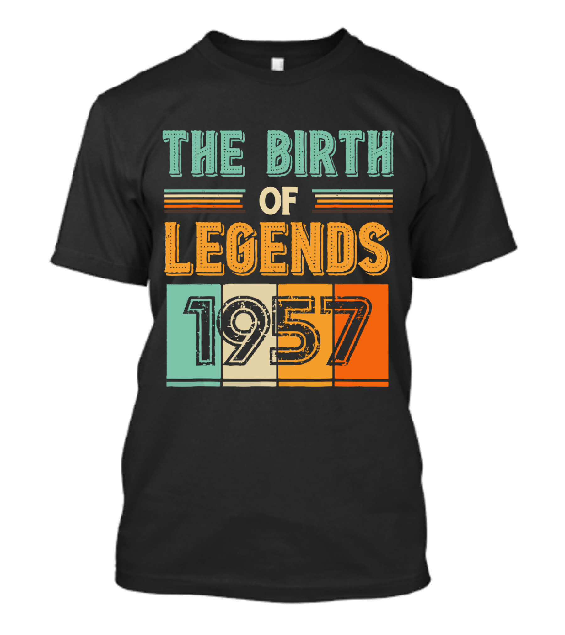 The Birth Of Legends 1957 Retro T-Shirt