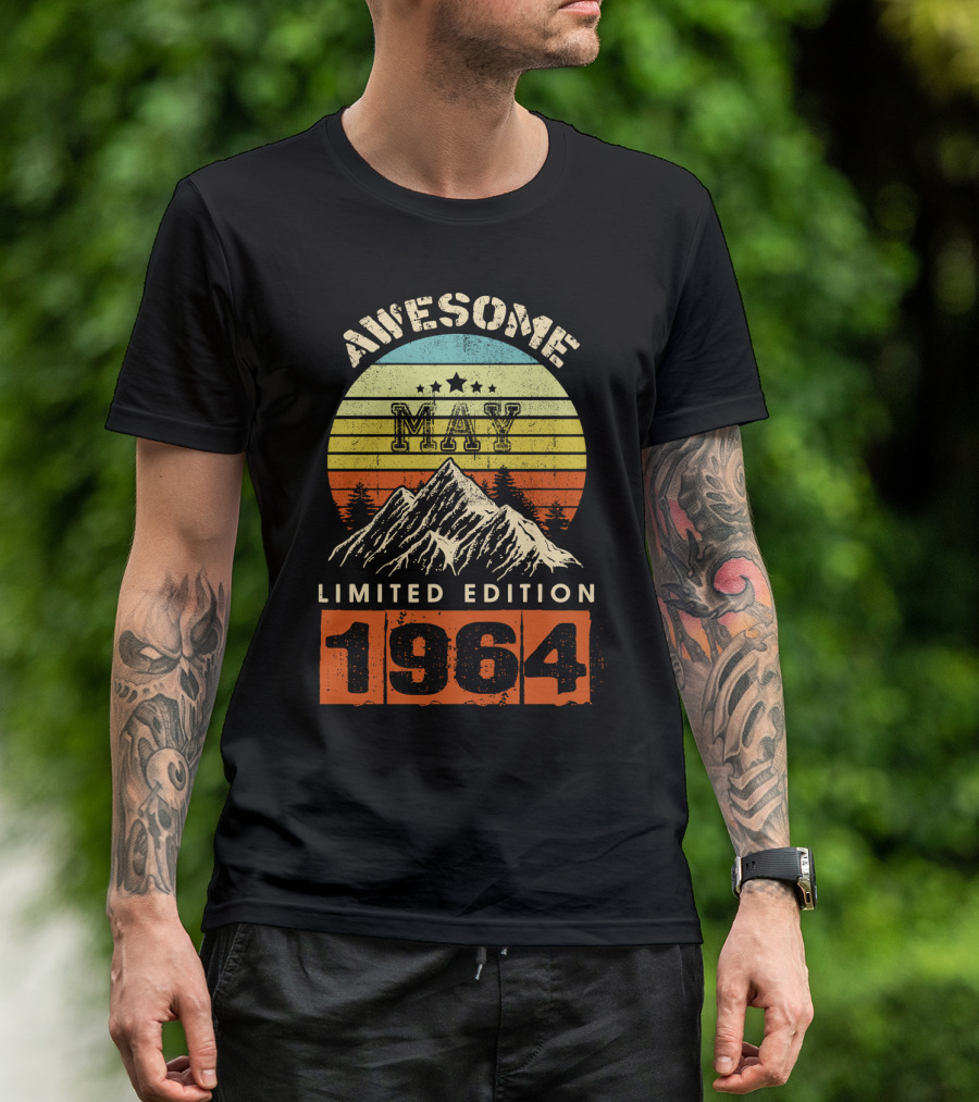 Awesome May 1964 Vintage T-Shirt