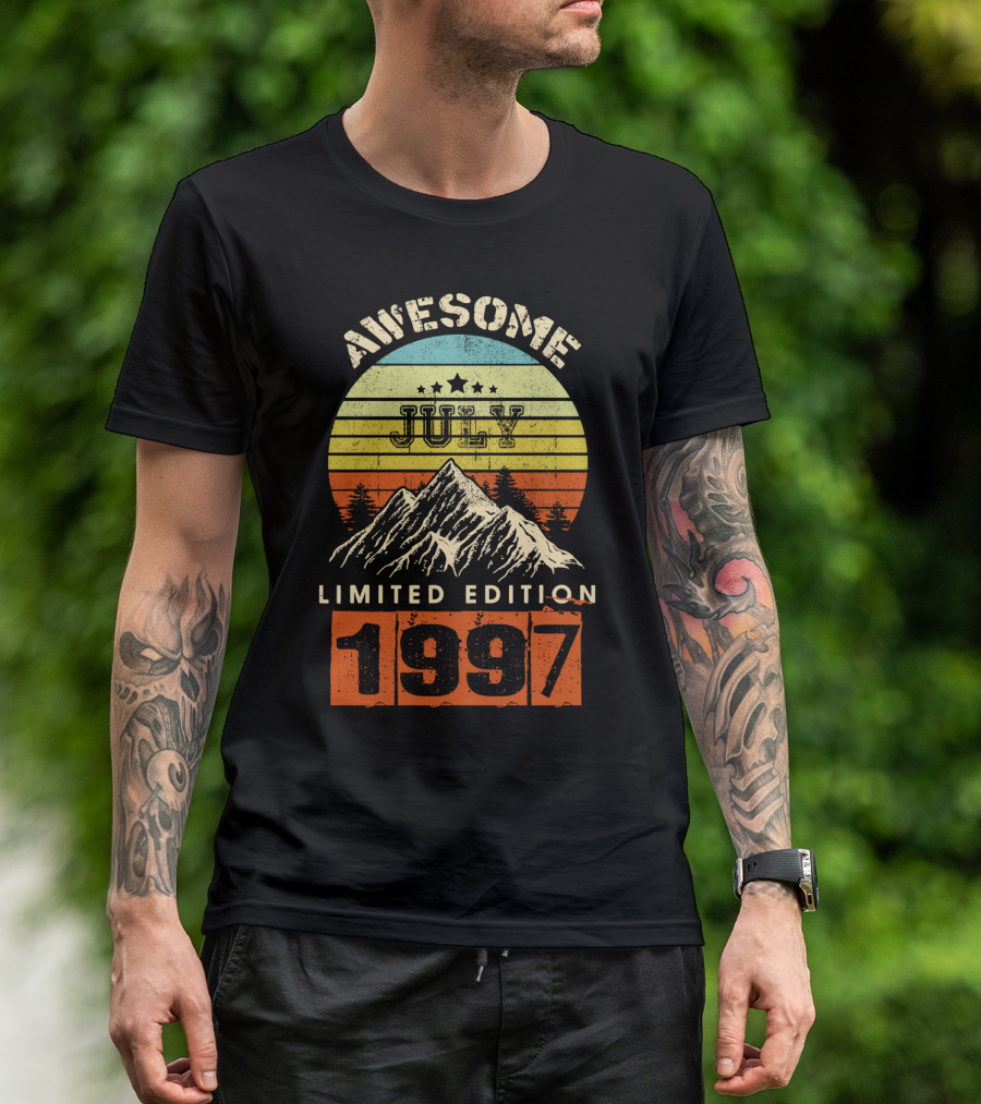 Awesome July 1997 Vintage T-Shirt