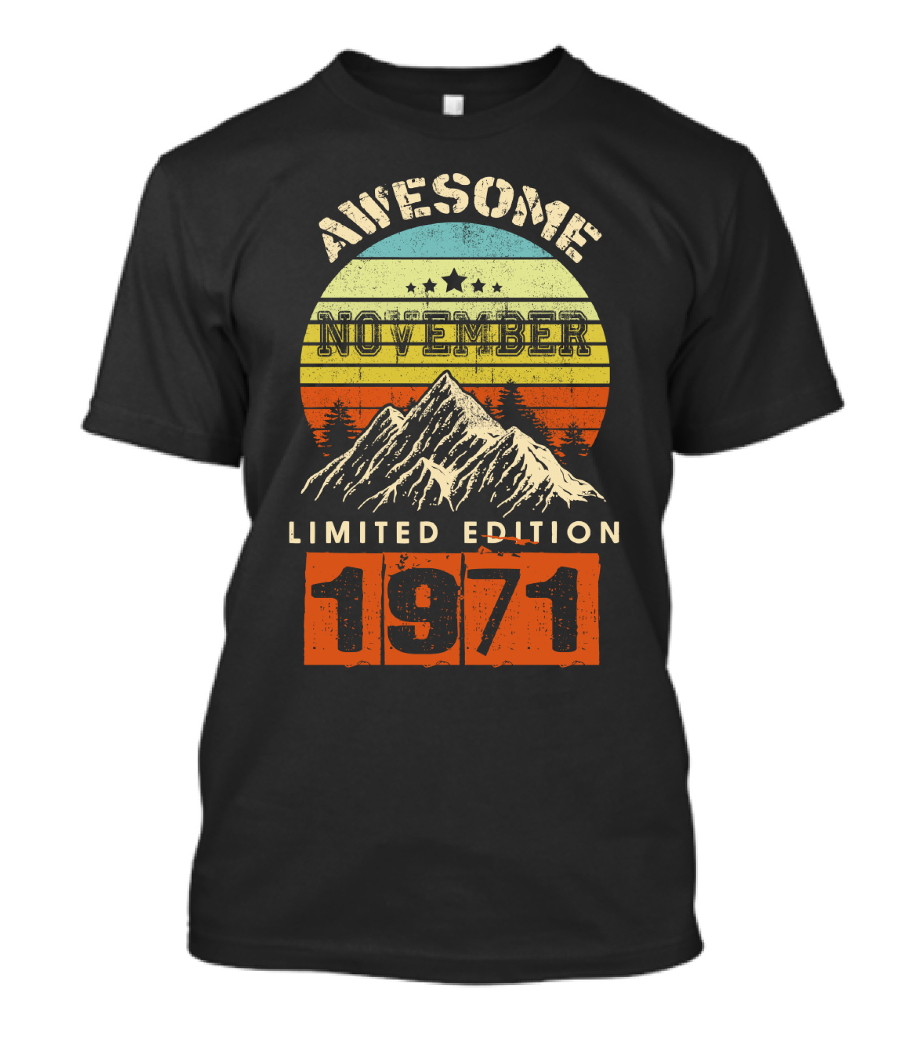 Awesome Vintage November 1971 T-Shirt