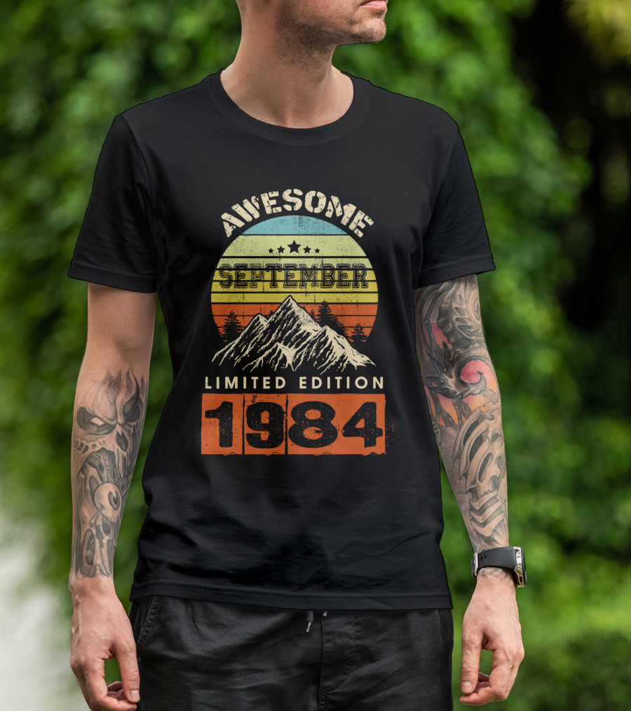 Awesome Vintage 1984 September T-Shirt
