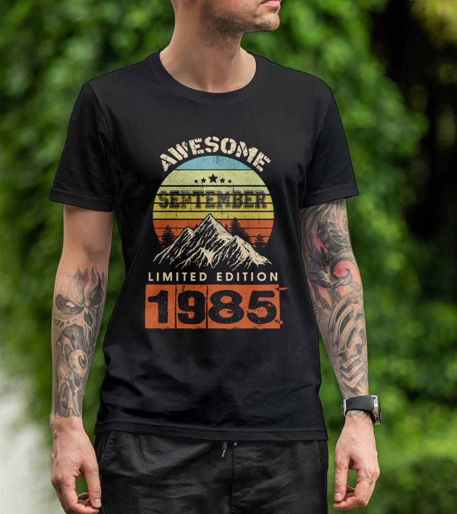 Awesome September 1985 Vintage T-Shirt