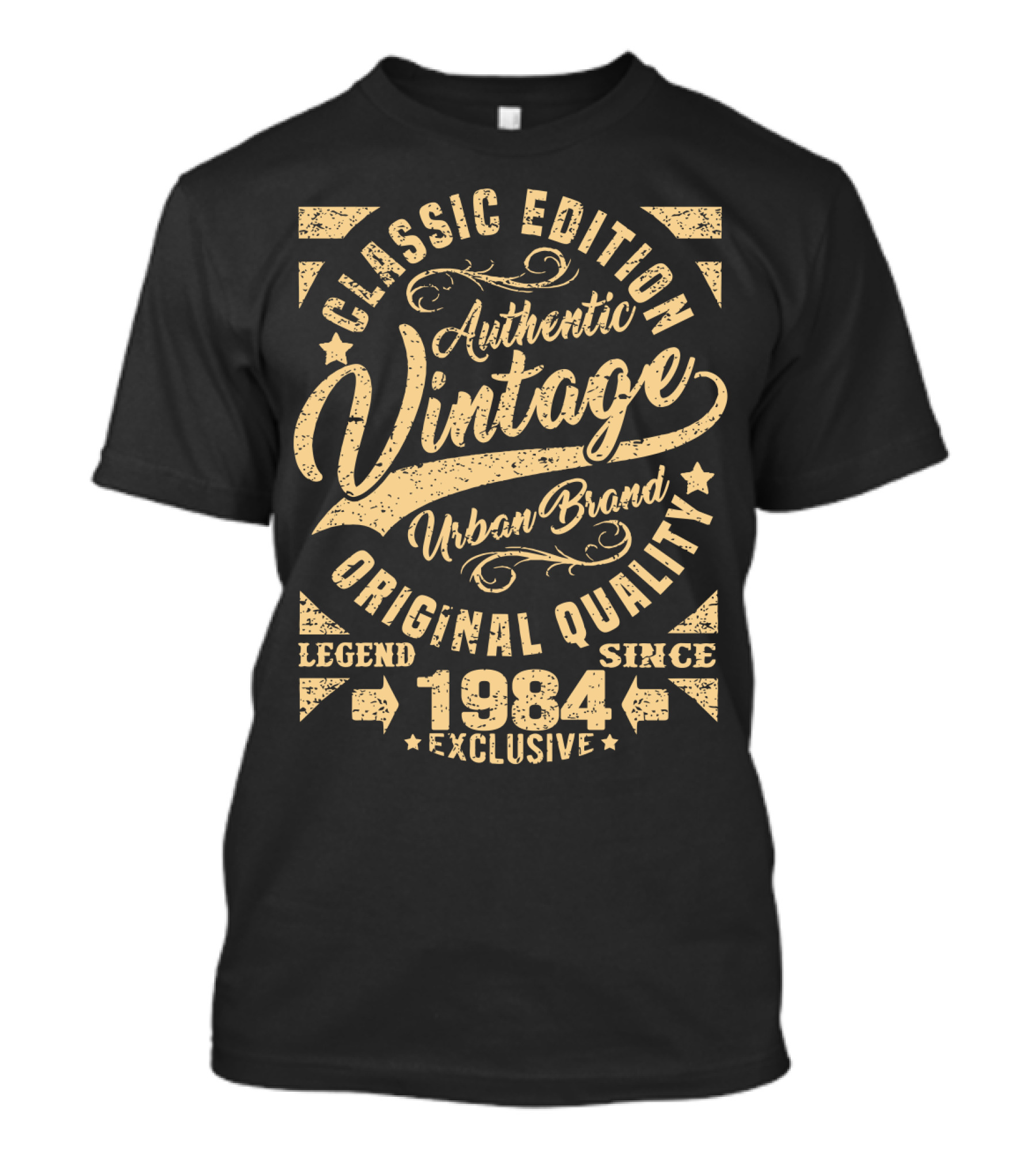 Classic Edition Authentic Vintage Urban Brand Original Quality Legend Since 1984 Exclusive T-Shirt
