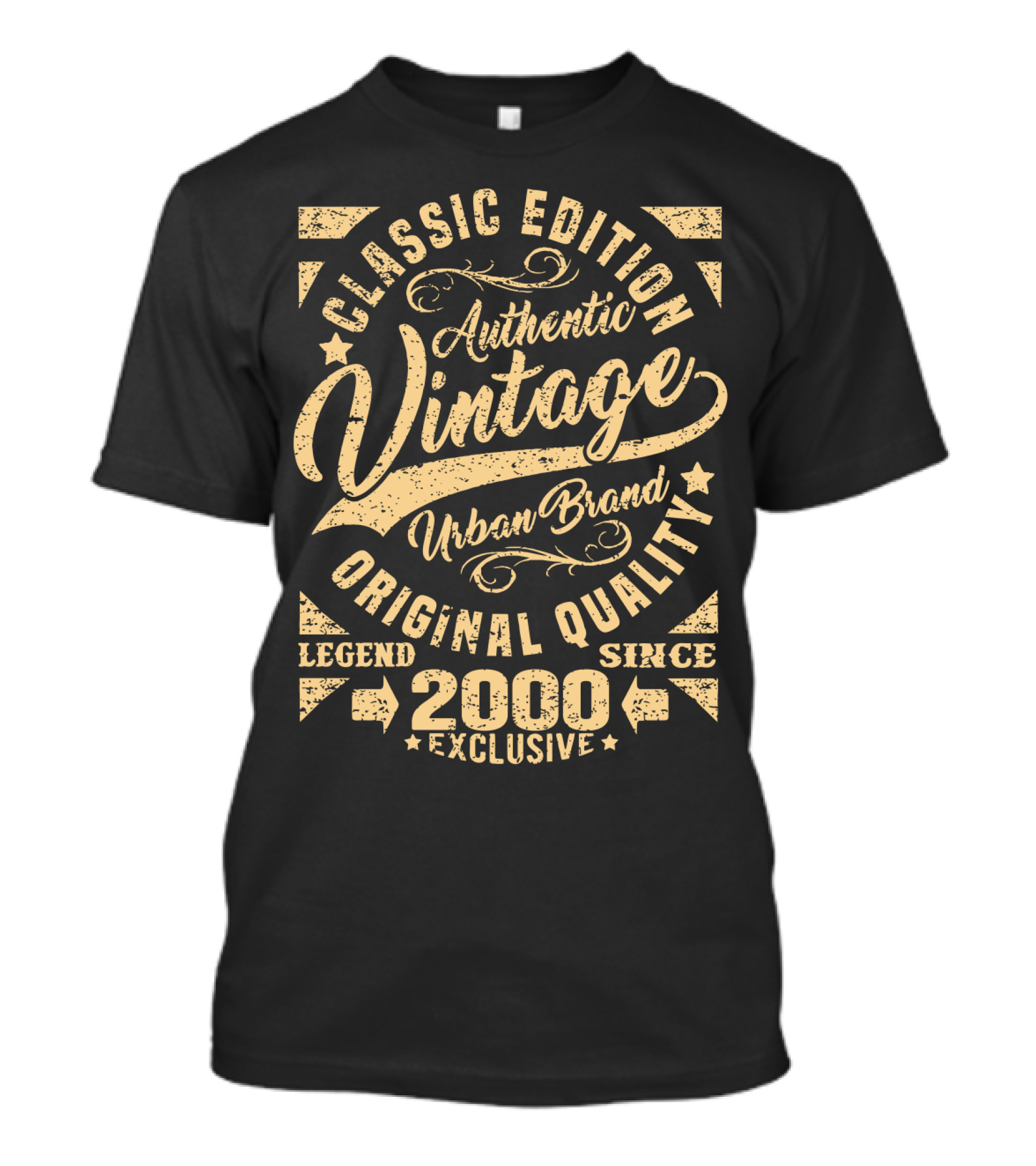 Classic Edition Authentic Vintage Urban Brand Legend Since 2000 Exclusive Original Quality T-Shirt