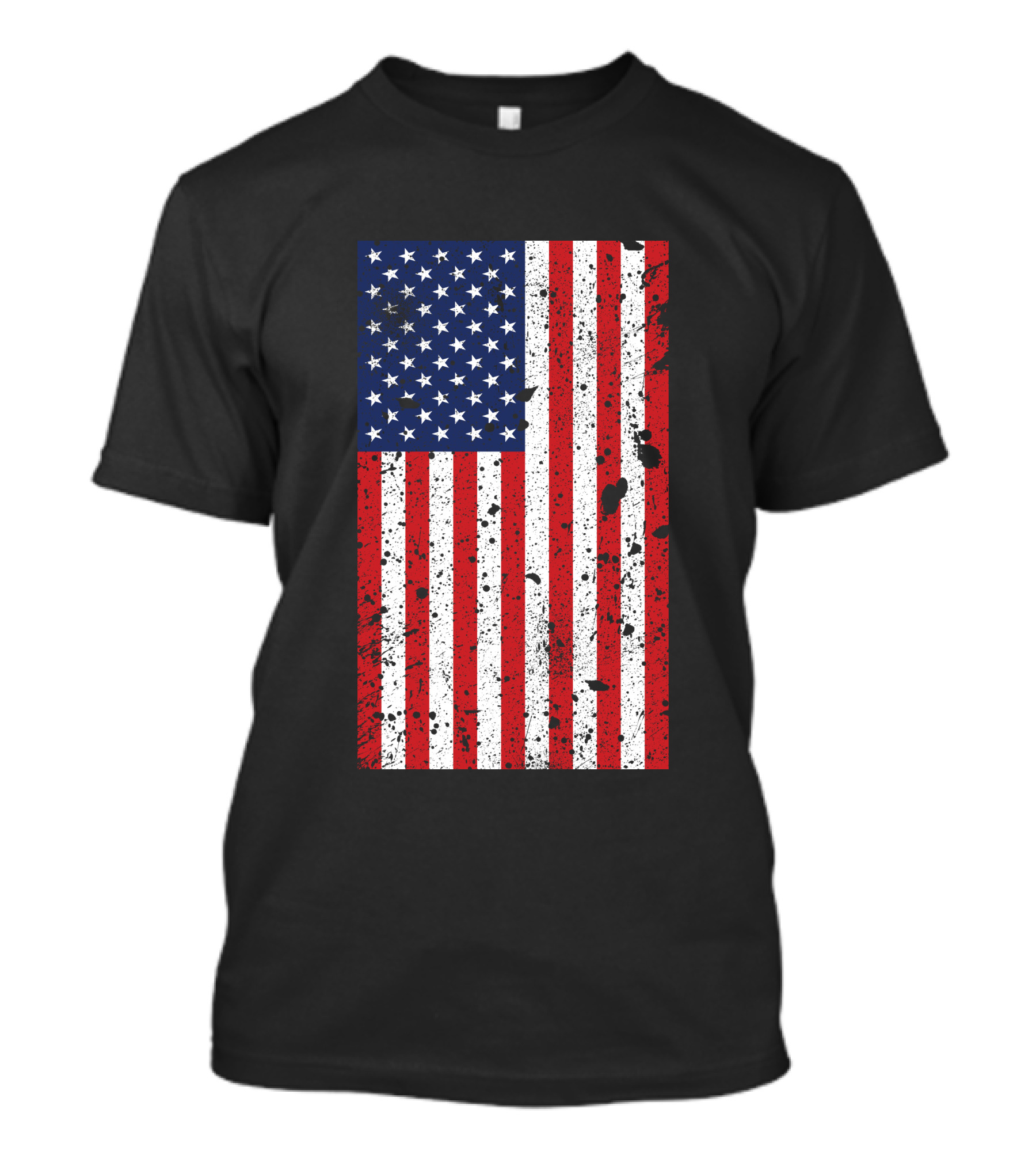 United States Of America Flag Vintage Distressed Look T-Shirt