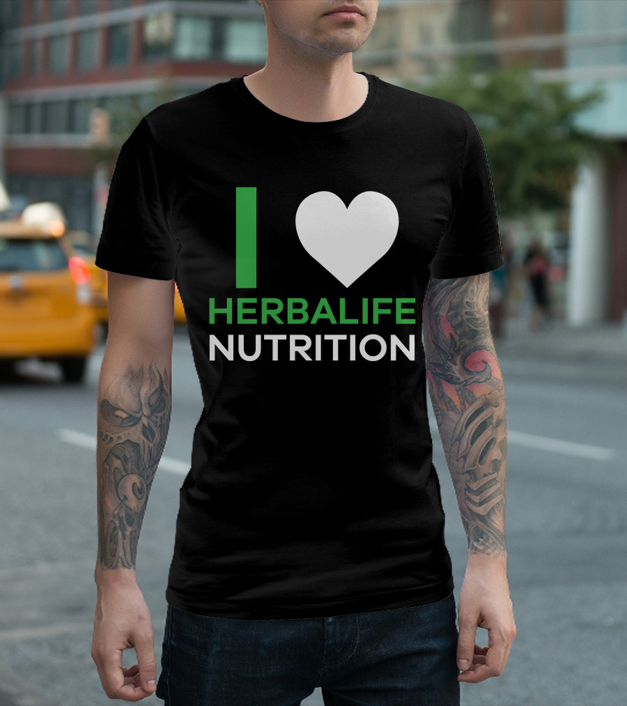 I Heart Herbalife Nutrition Enthusiast T-Shirt