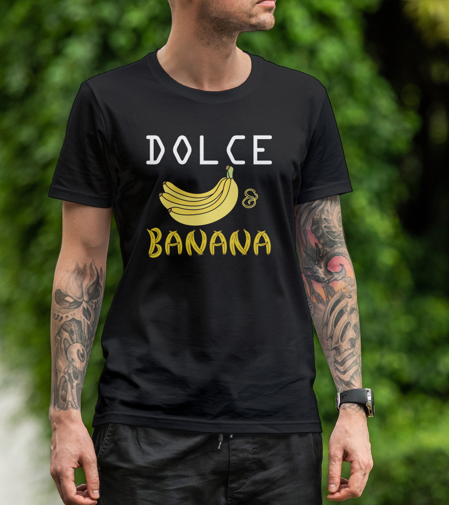 Dolce And Banana Bananas Lovers Raw Vegan Power T-Shirt