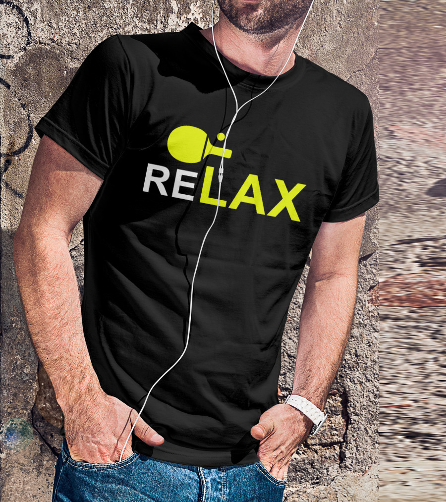 ReLAX Sports Ping Pong Paddle Sticks T-Shirt