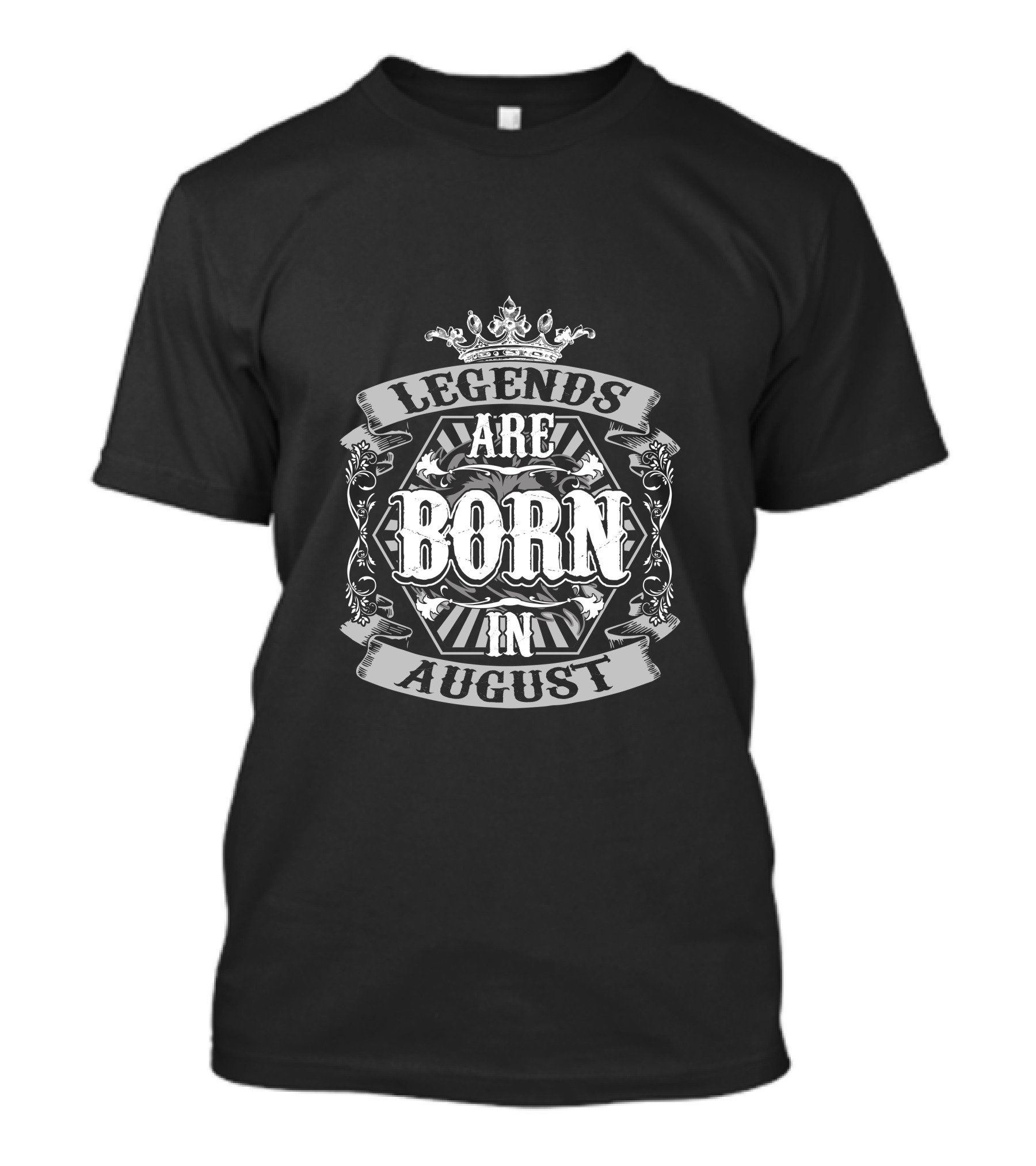 Legends Are Born In August Premium Edition T-Shirt