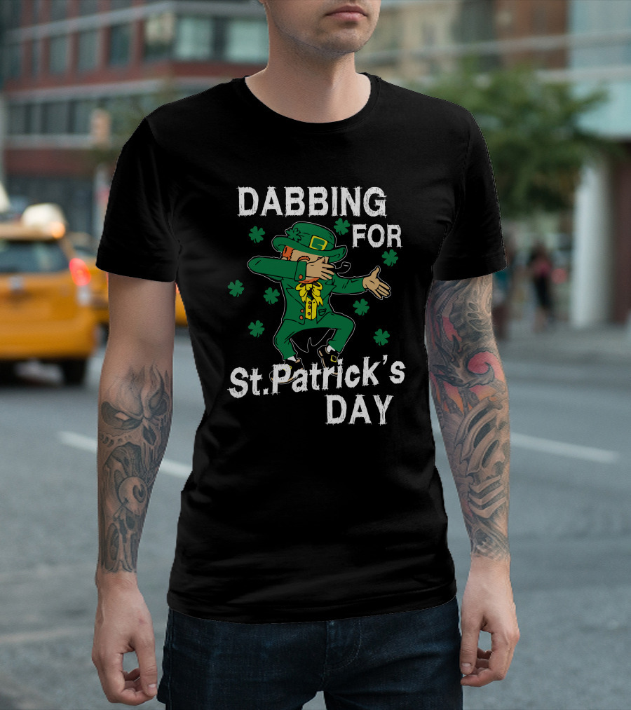 Dabbing Leprechaun For St. Patrick's Day Kids Toddlers T-Shirt