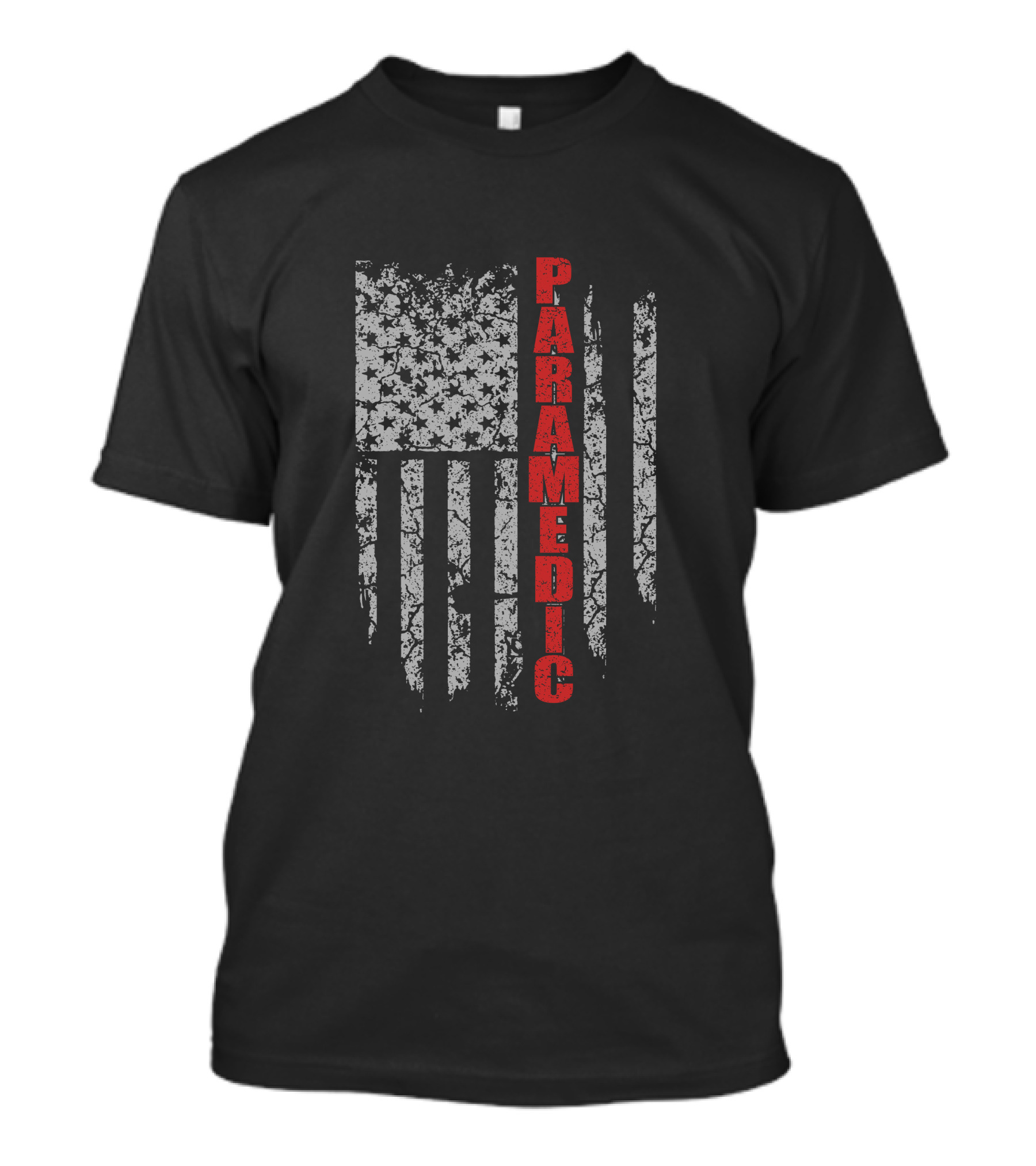 Paramedic American Flag T-Shirt
