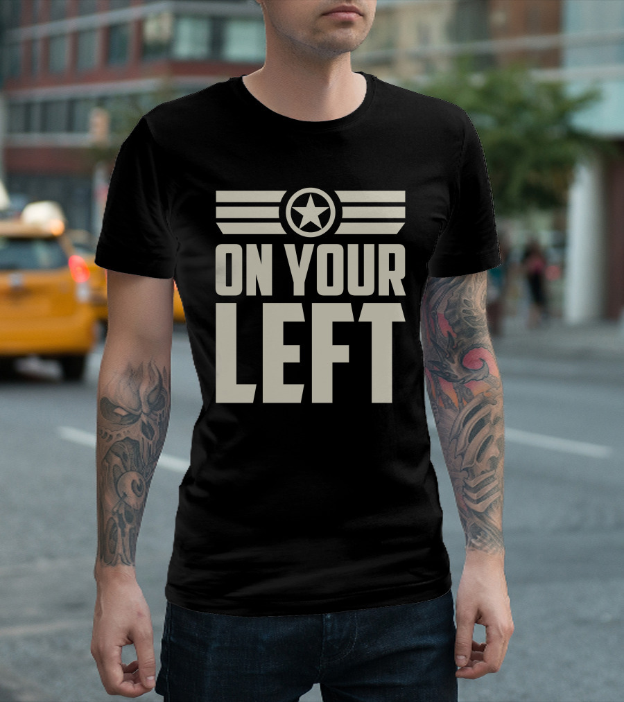 On Your Left Star Emblem T-Shirt