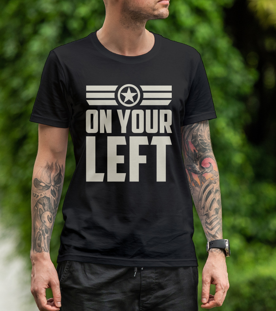 On Your Left Star Emblem T-Shirt
